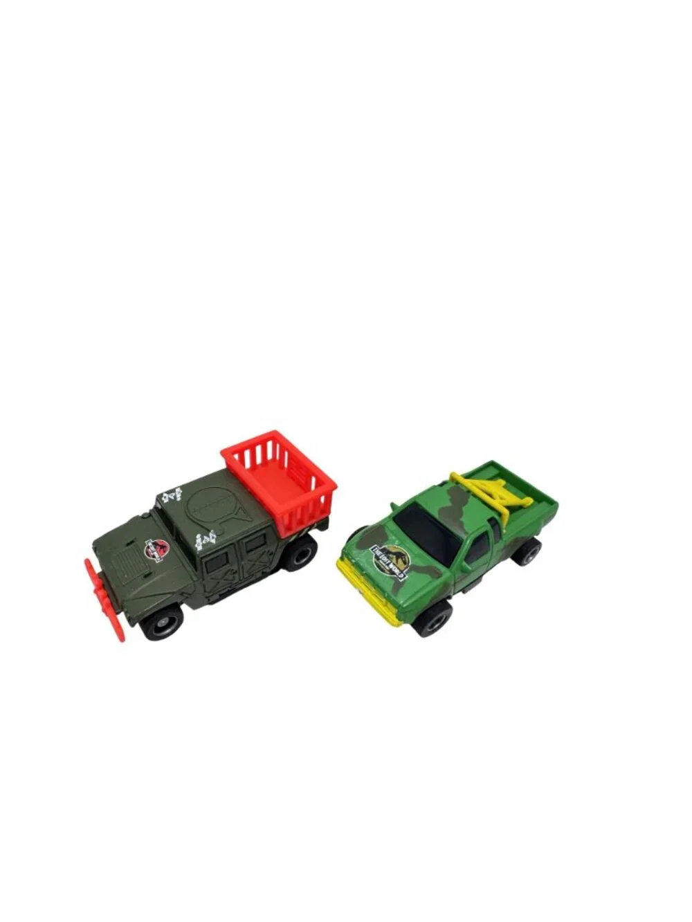 1997 Tyco Jurassic Park The Lost World Jeep and Hummer Slot Cars
